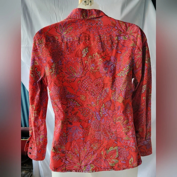 Lands End No Iron  Supima Long Sleeves Button Down 4P - Picture 4 of 6